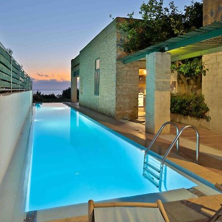 Villa Mediterranea, With Heated Pool Livadia  Екстериор снимка