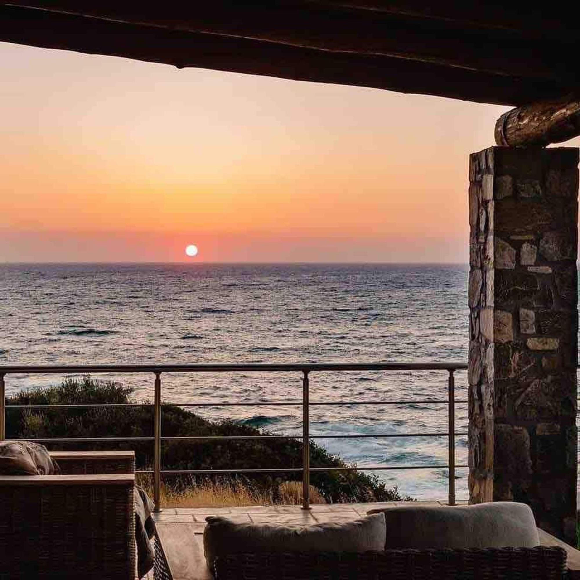 Villa Mediterranea, With Heated Pool Livadia  Екстериор снимка