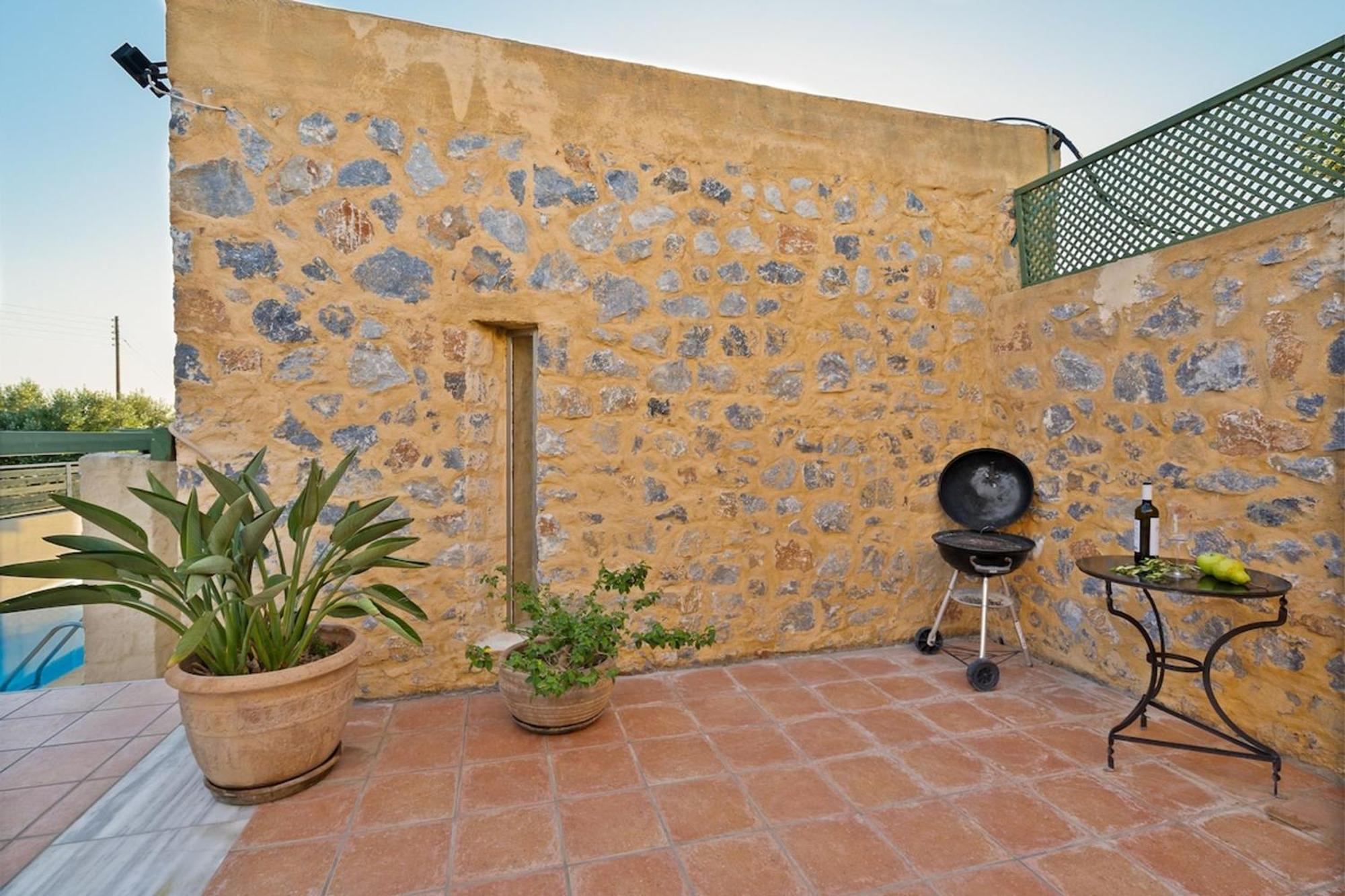 Villa Mediterranea, With Heated Pool Livadia  Екстериор снимка