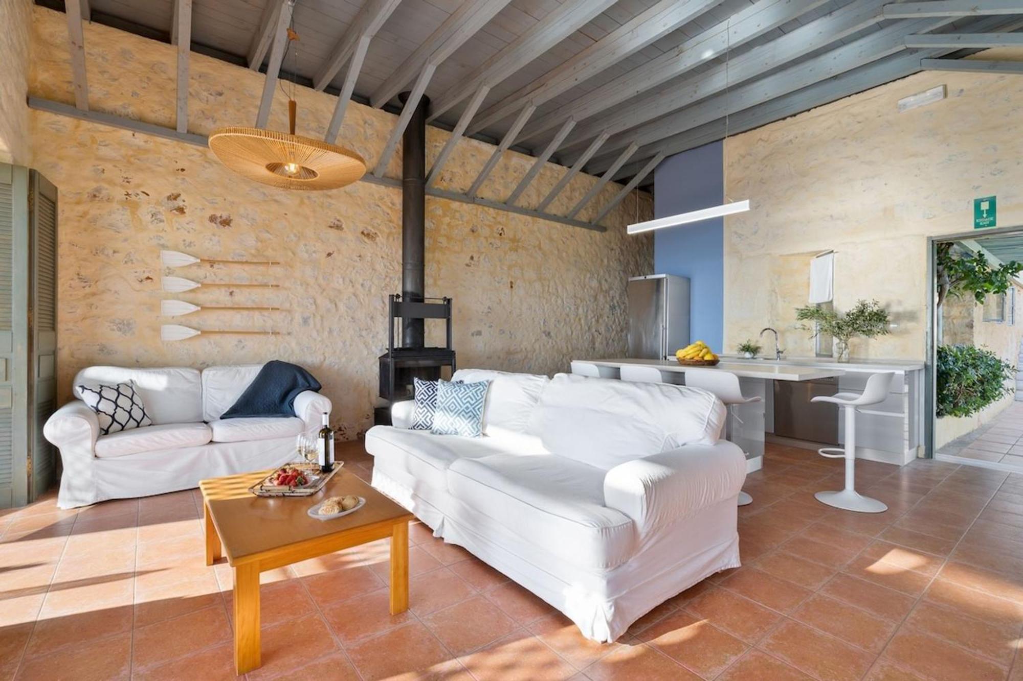 Villa Mediterranea, With Heated Pool Livadia  Екстериор снимка