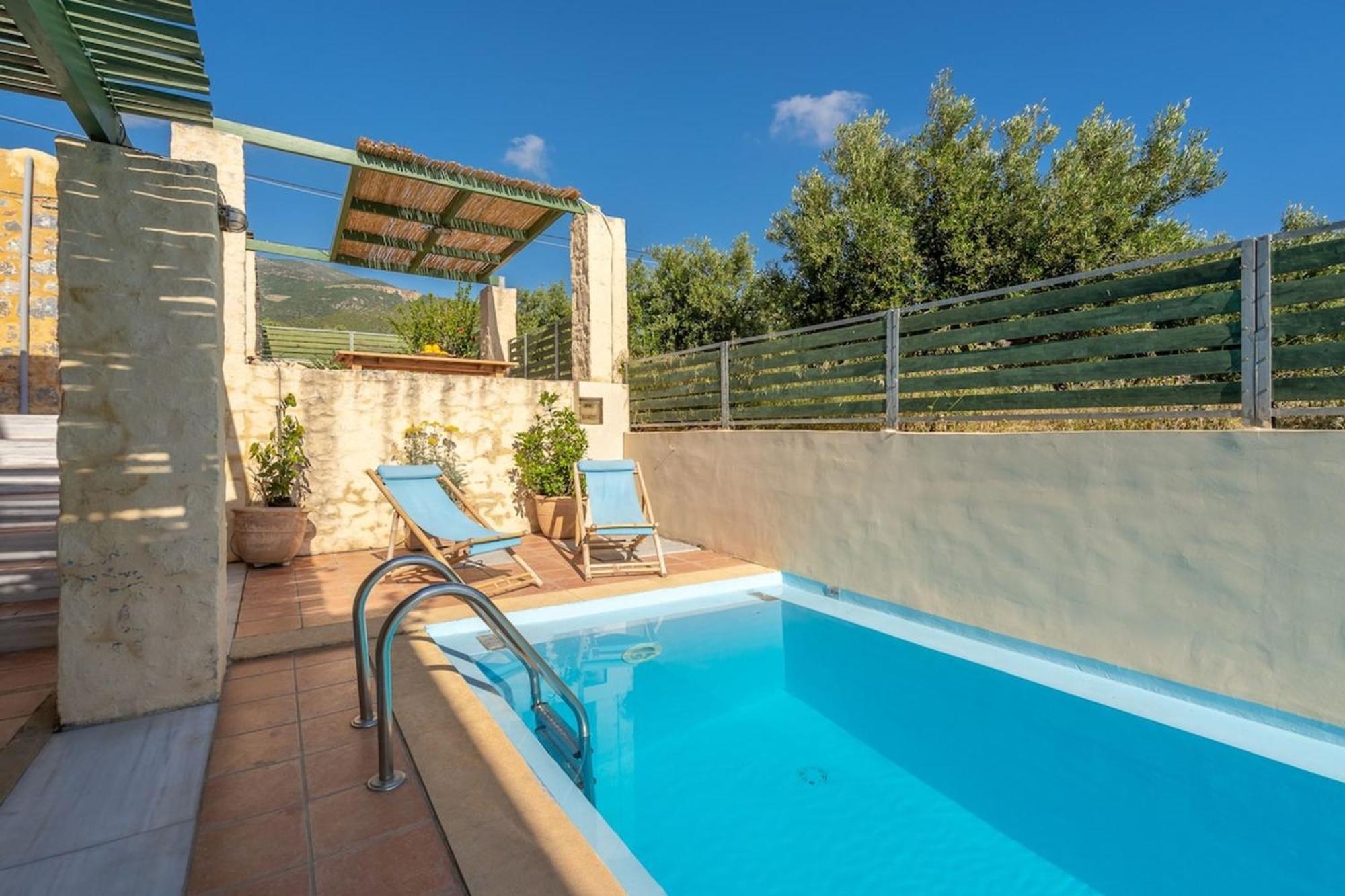 Villa Mediterranea, With Heated Pool Livadia  Екстериор снимка